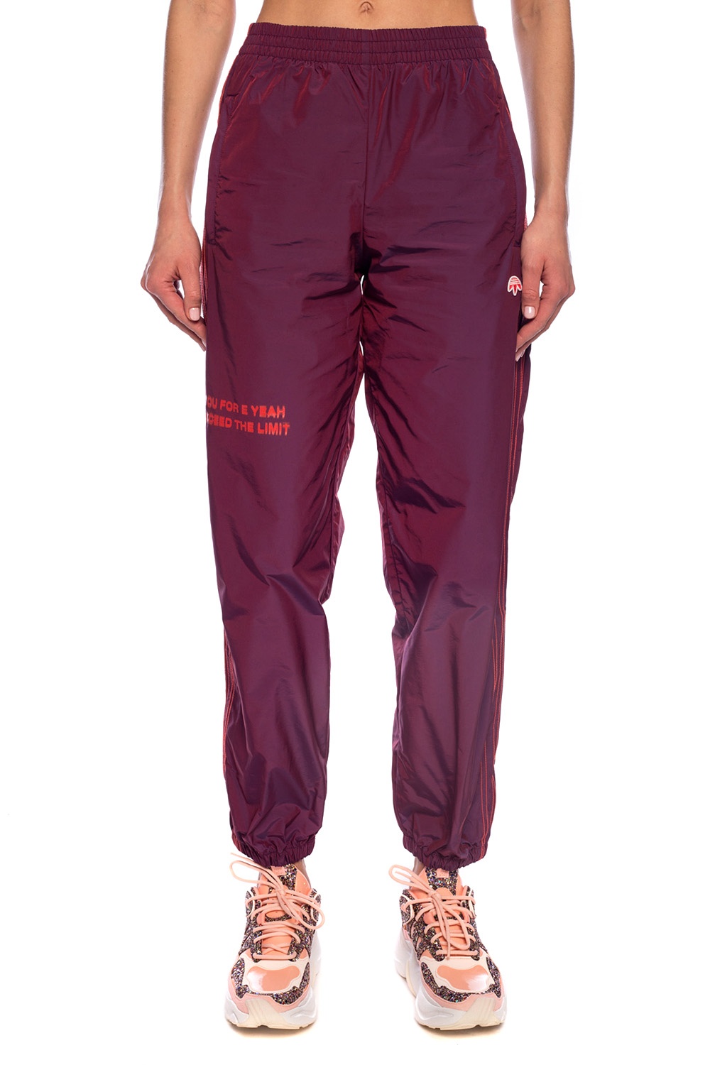 Adidas alexander wang deals track pants